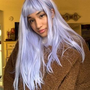Lavender Synthetic Wig
